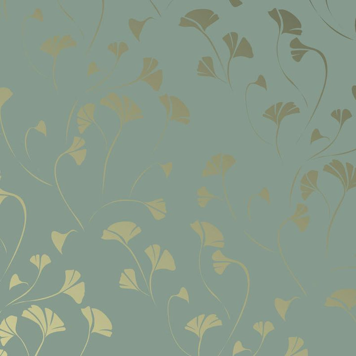 Dancing Ginkgo Wall Stencil
