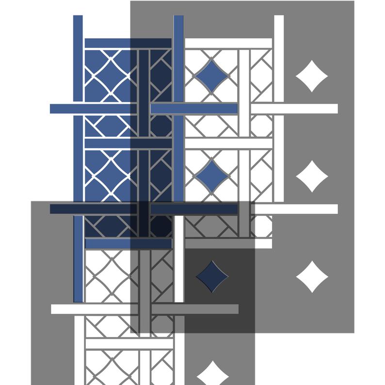 moroccan pattern stencil
