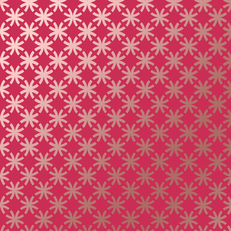 Japanese Lattice Craft Stencil