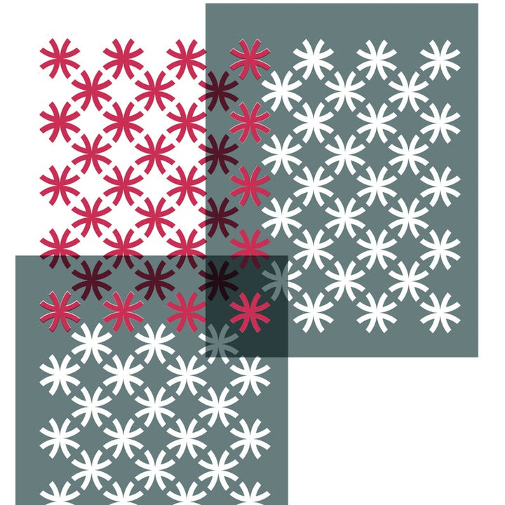 Japanese Lattice Craft Stencil