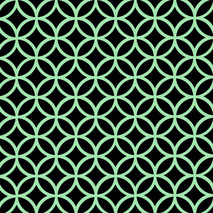 Ellipses and Diamonds Furniture Stencil