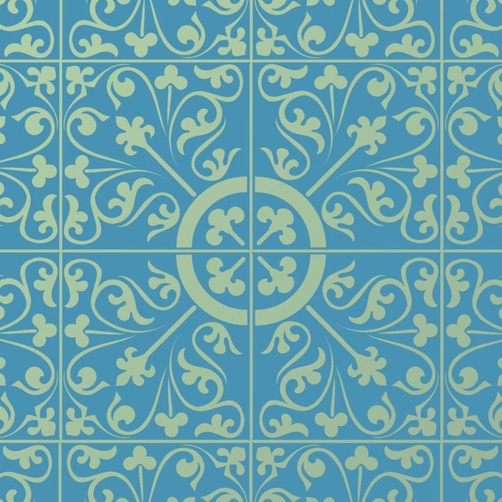 Verulam Tile Stencil for Walls and Floors