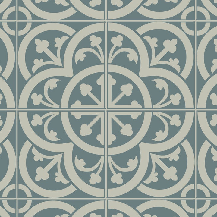 Abbey Tile Stencil for Walls and Floors