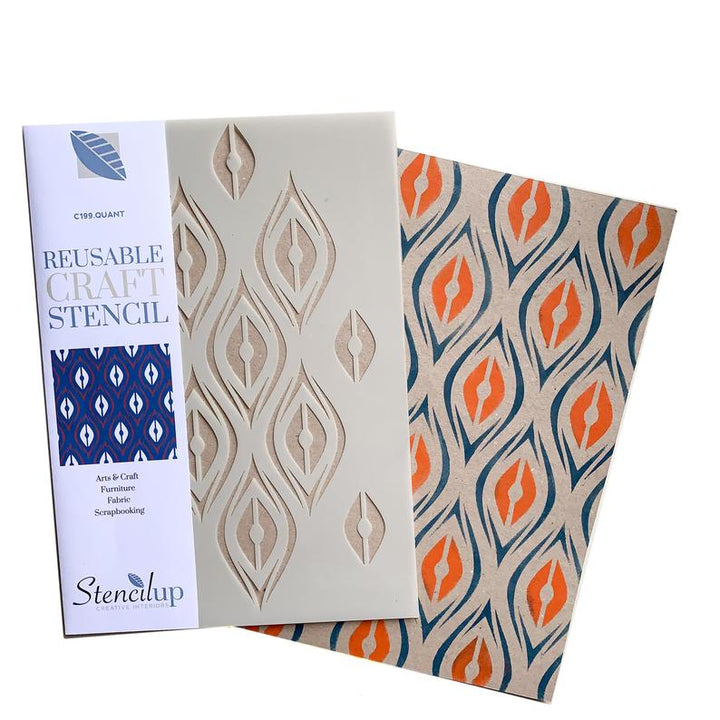 Quant geometric stencil for craft
