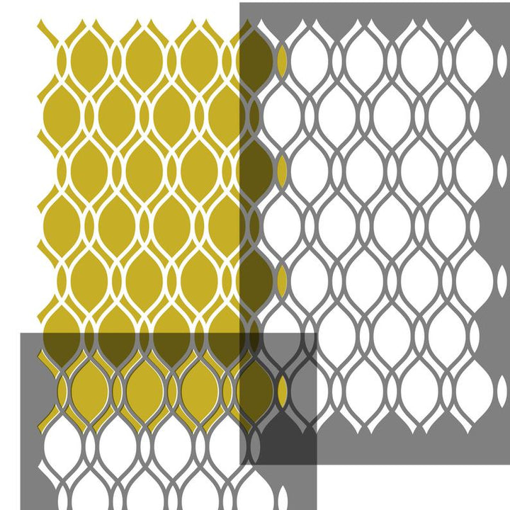 retro wave wall stencil for painting - stencil.co.uk