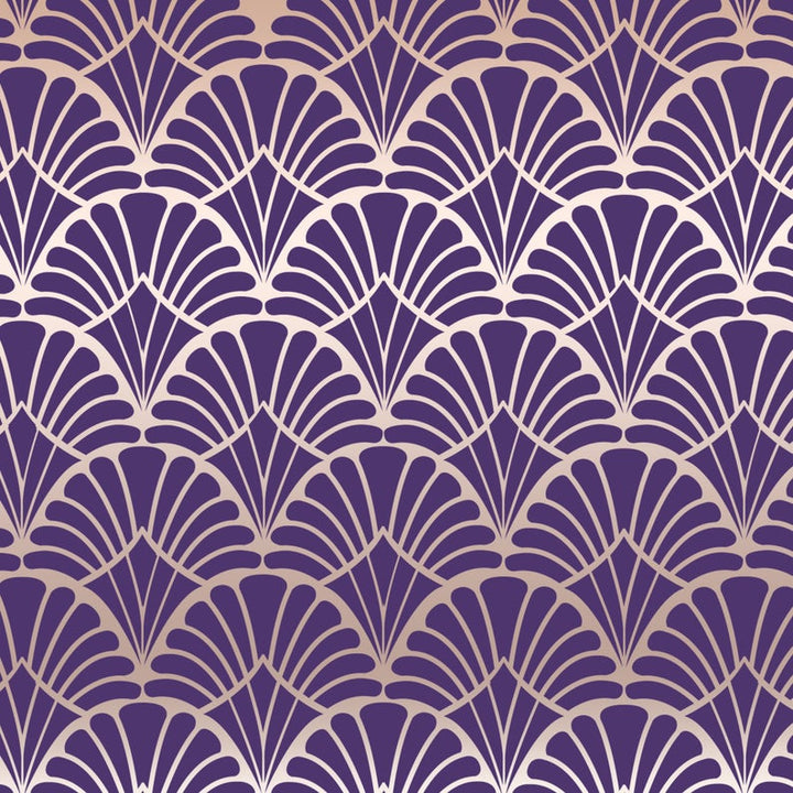 Art Deco stencil for painting furniture - Art Deco crafts stencil - stencil.co.uk