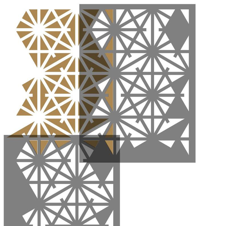 Oriental Screen Craft Stencil