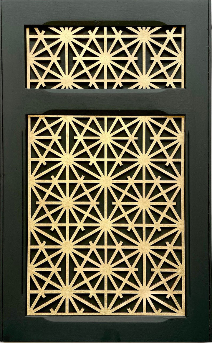Oriental Screen wooden inlay / onlay