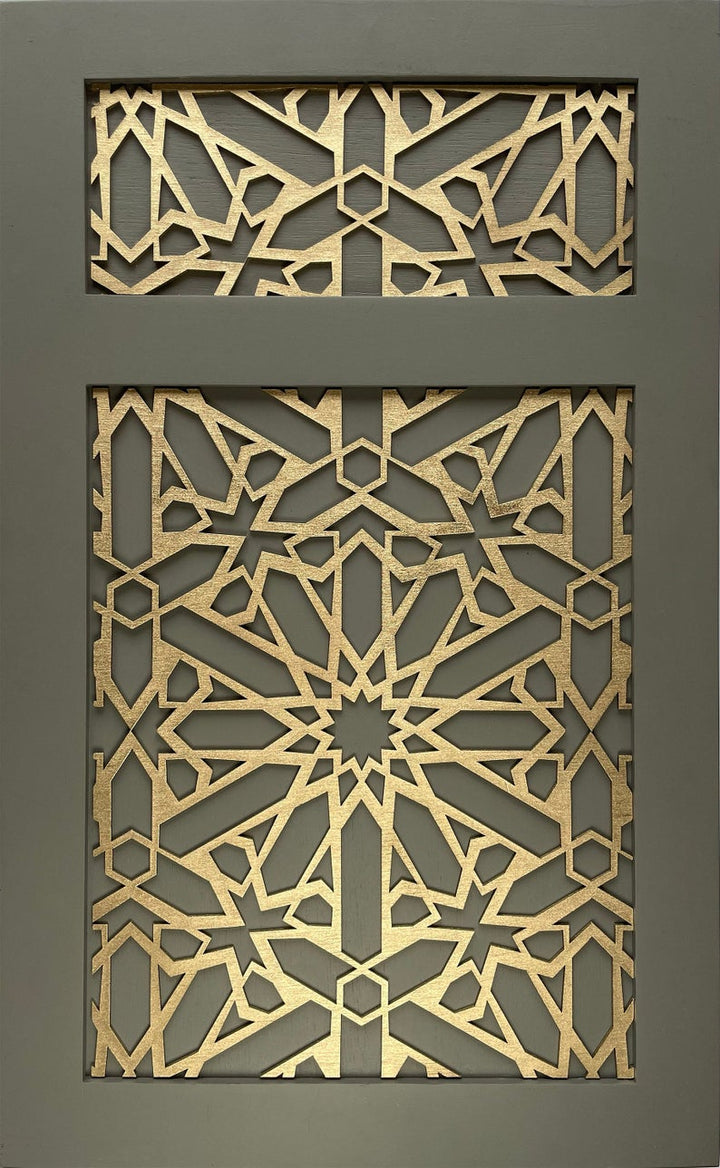 Fez Lattice - Moroccan inspired wooden inlay / onlay