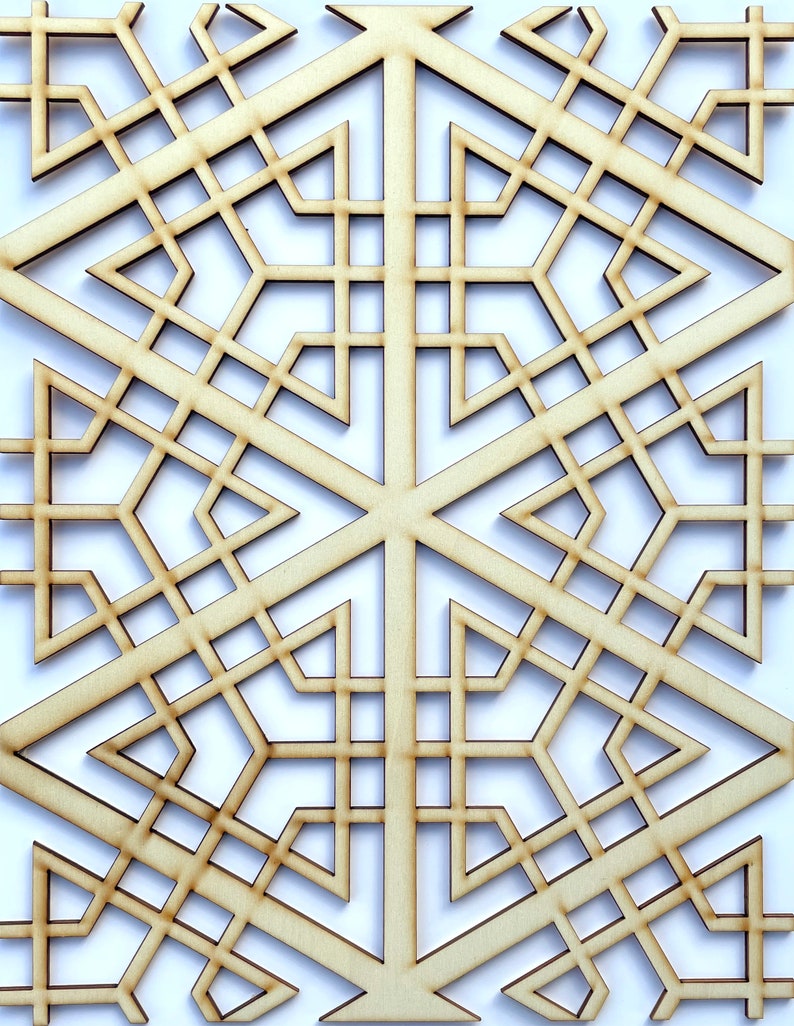 Kumiko Oriental wooden inlay / onlay