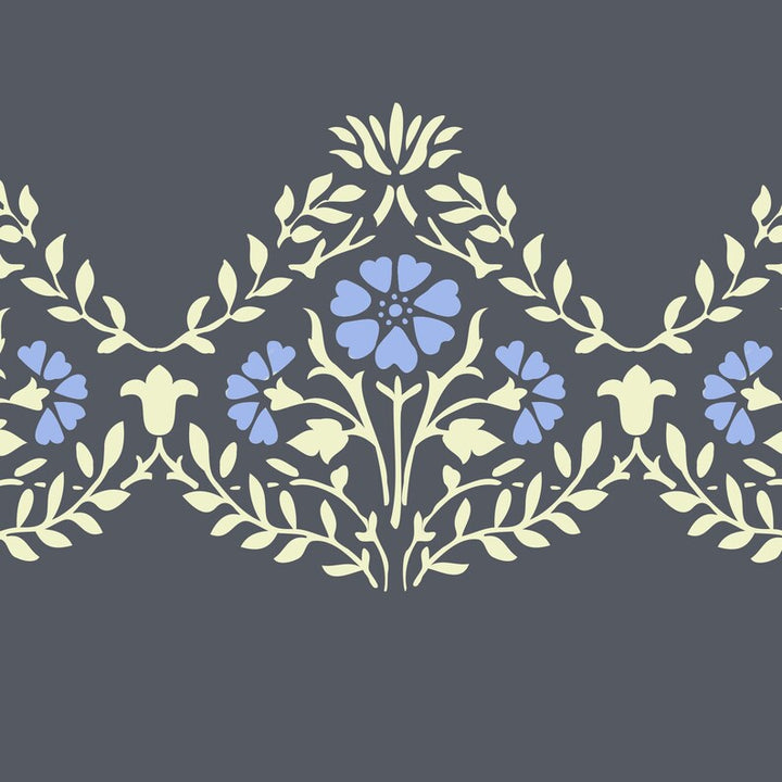William Morris Bellflower stencil - stencil.co.uk