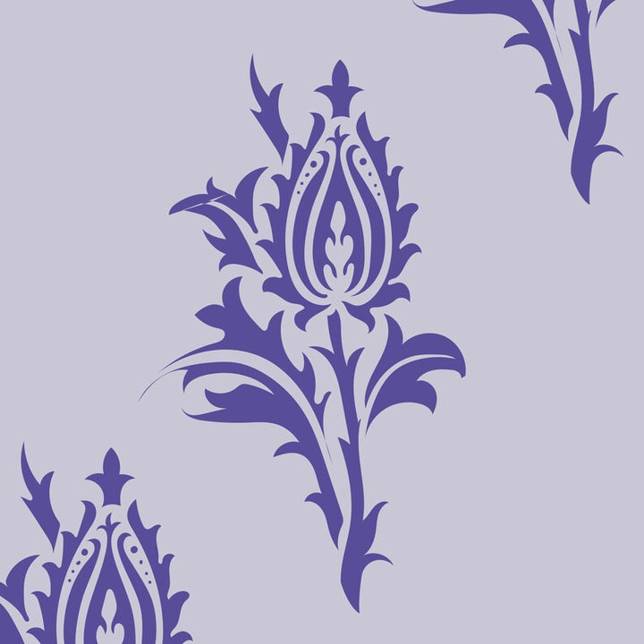 William Morris Thistle stencil for painting - stencil.co.uk