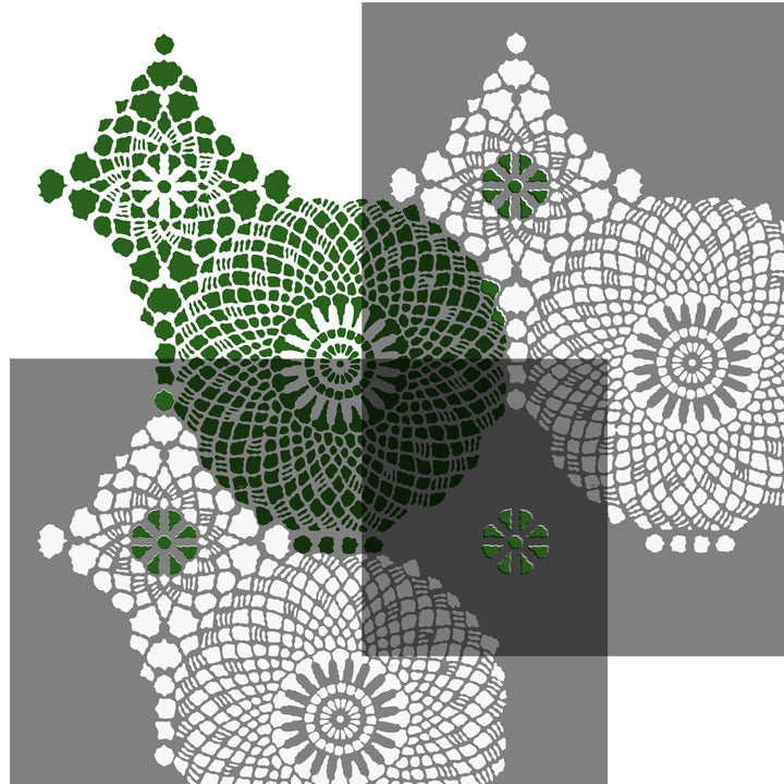lace wall stencil for painting - stencil.co.uk