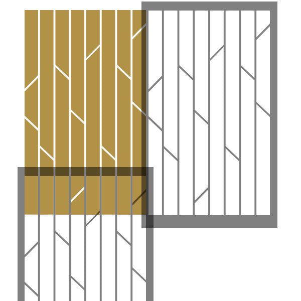 Broken Lines Wall Stencil