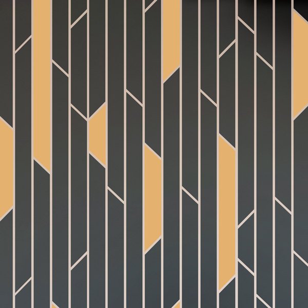 Broken Lines Wall Stencil