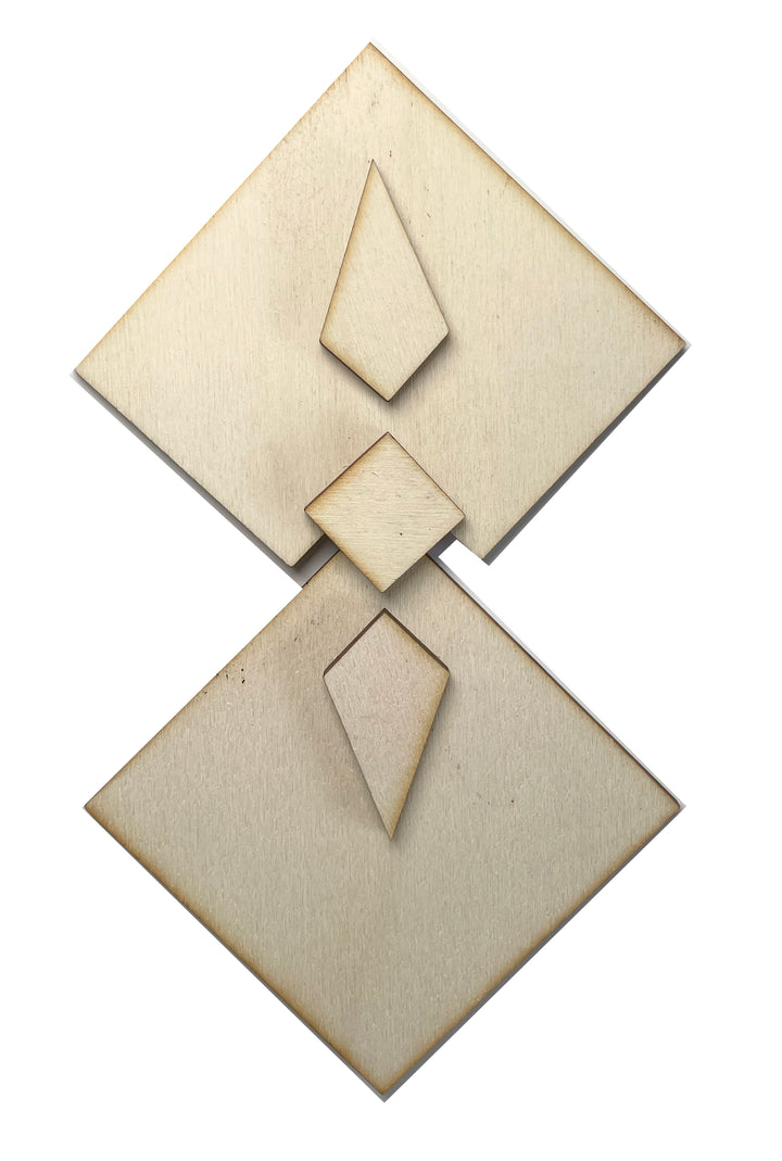 Adhesive Wooden Shapes - Lucky Dip